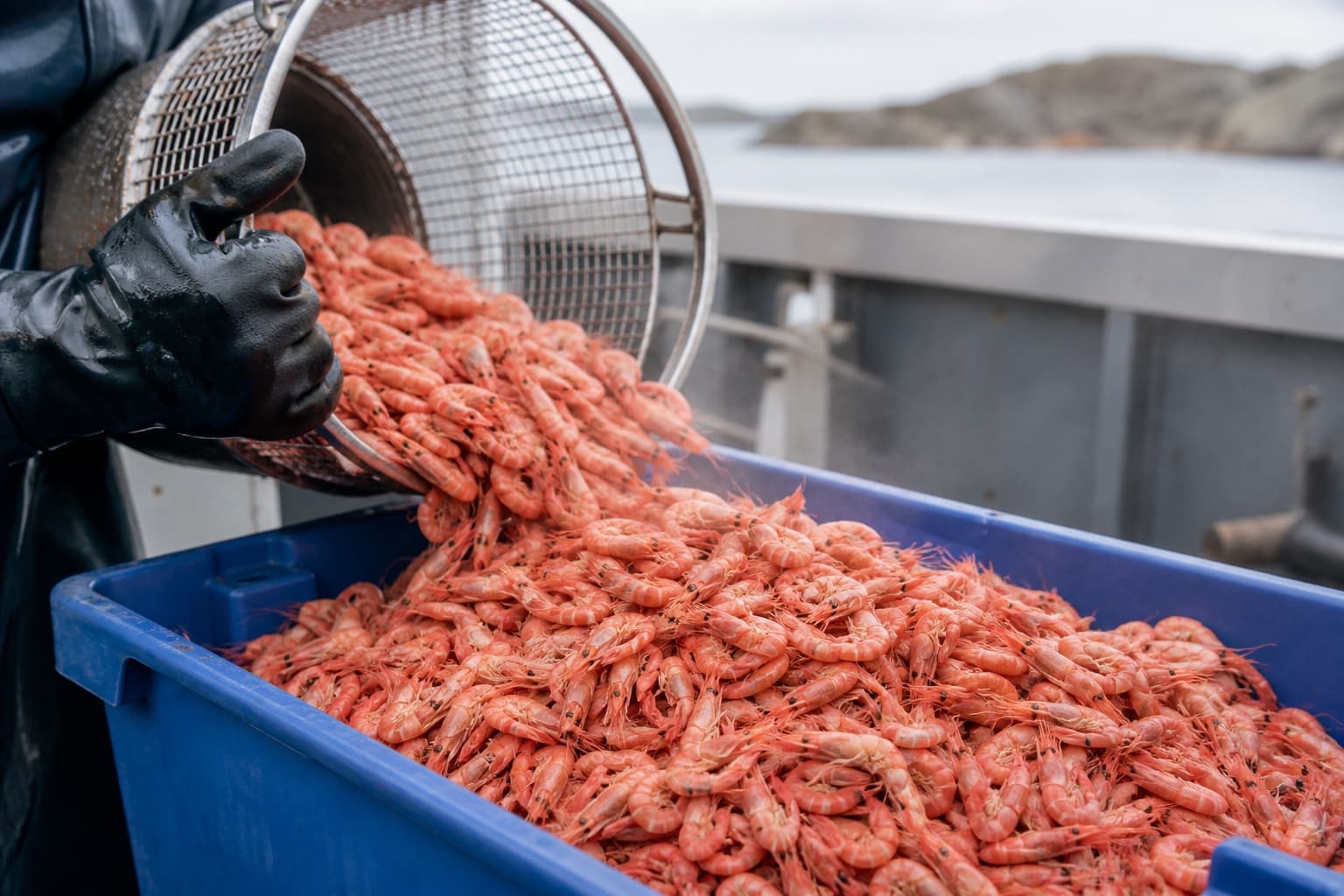 Fångst och fiske med Eros